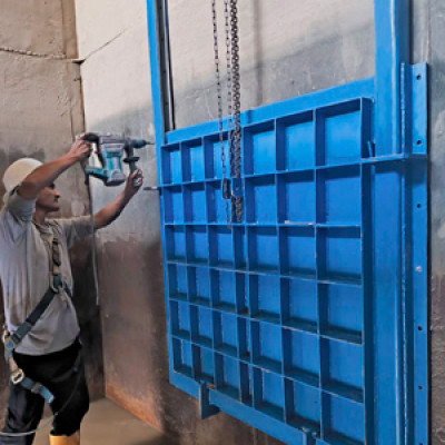 Compuertas para acueducto